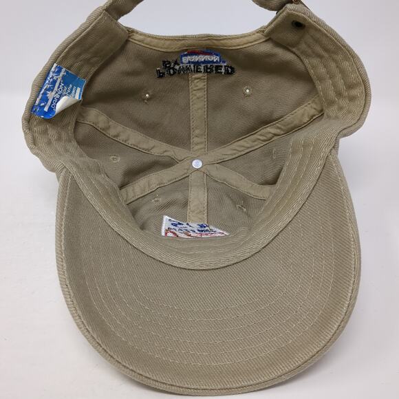 US Ski Team Powered By Dannon Baseball Cap Brown One Size Adjustable Embroidered - Picture 7 of 10